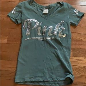 Pink victoria’s secret T-shirt
